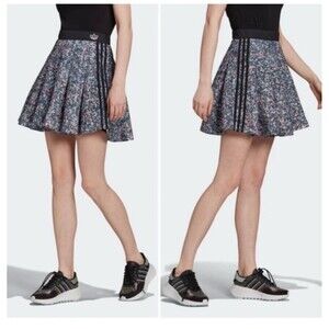 ADIDAS Originals Midi Flouncy Skirt Size‎ XS Multicolor NEW Streetwear Pleated
